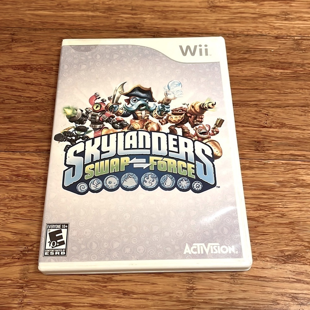 Skylander Swap Force Wii video game for Wii: Game and case